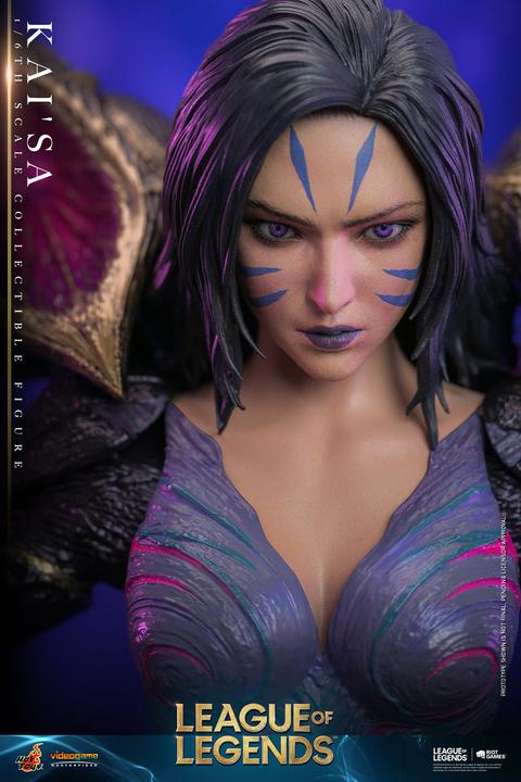 Actual product image Hot Toys League of Legends figurine Video Game Masterpiece 1/6 Kai'Sa 29 cm