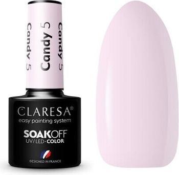 Claresa Soak Off Uv/Led Candy Gel Polish 5 5G (5 ml)