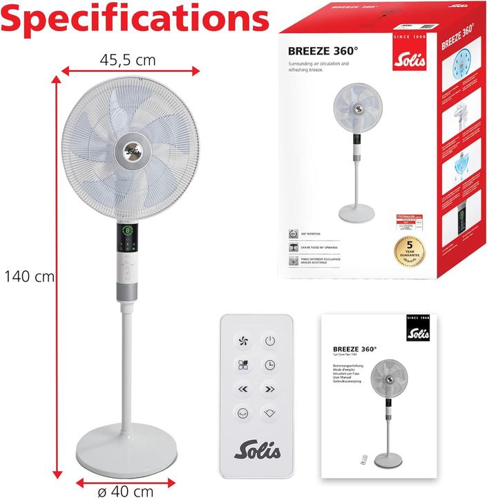 Produktbild Solis Breeze (55 dB)
