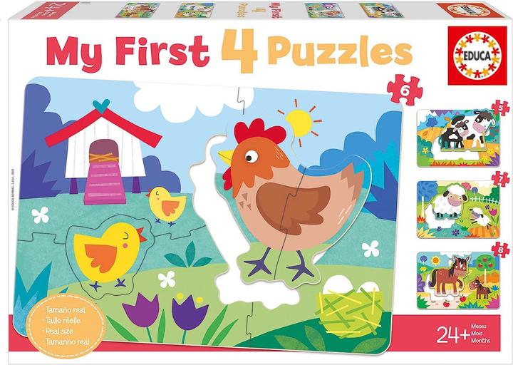 Actual product image Educa Mummy and Baby My First Puzzles (8 pieces)