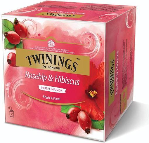 Actual product image Twinings Hagenbutte & Hibiskus (211 g)