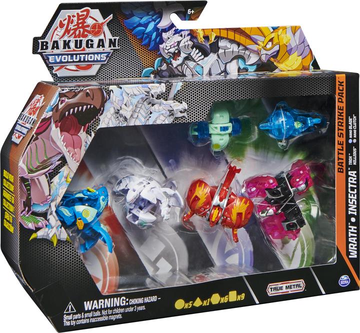 Actual product image Spin Master Bakugan Evolutions - Wrath and Insectra Battle Strike