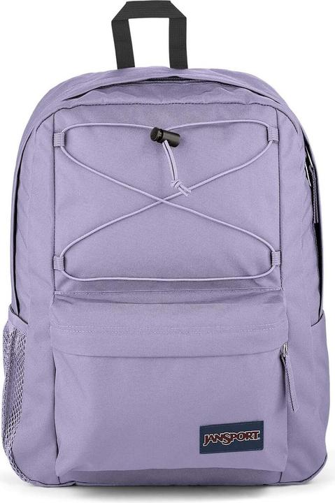 Actual product image JanSport flex pack pastel lilac backpack