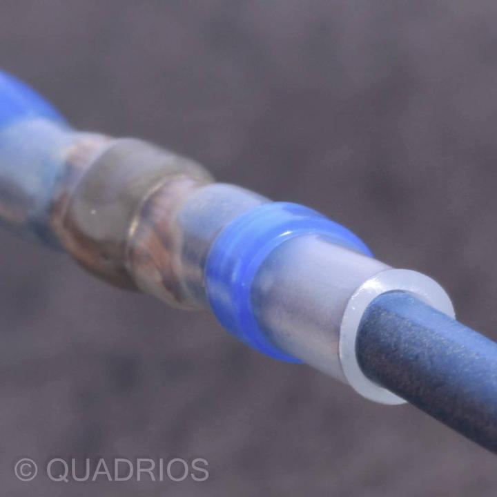 Produktbild Quadrios 22C464 Stossverbinder mit Schrumpfschlauch 4.0 mm² 6.0 mm² Vollisoliert Gelb 1 Set