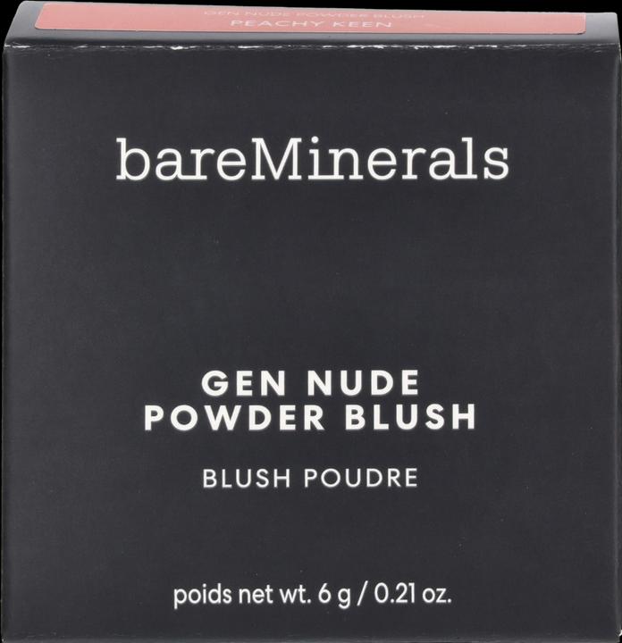 Actual product image Bare Minerals Bareminerals Gen Nude Powder Blush Peachy Keen - 6g (Peachy Keen.)