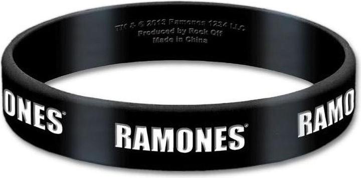 Produktbild Ramones Silikonarmband Logo (100% synthetisches Material)