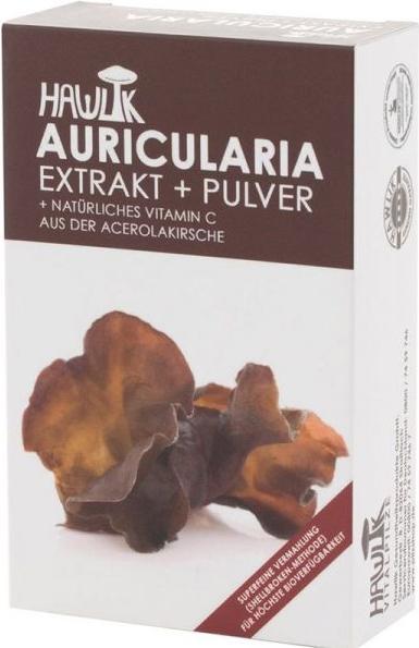 Hawlik Auricularia Extrakt + Pulver Kapsel (60 Stück, Kapseln, 57 g)