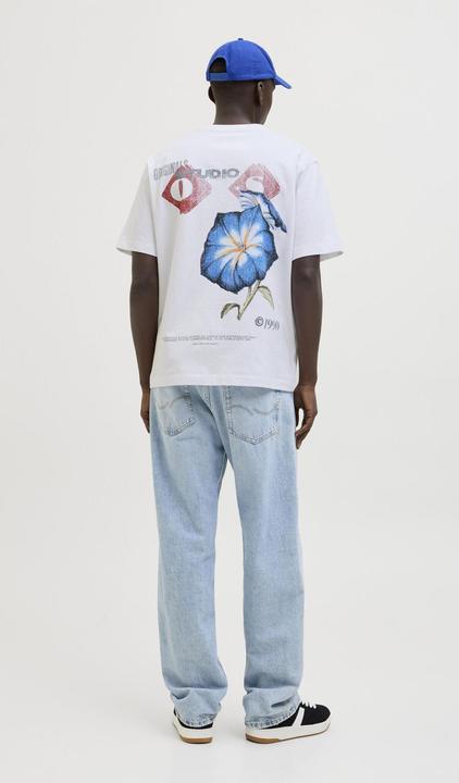 Actual product image Jack & Jones Rückenprint Rundhalsausschnitt T-shirt T-shirt (M)