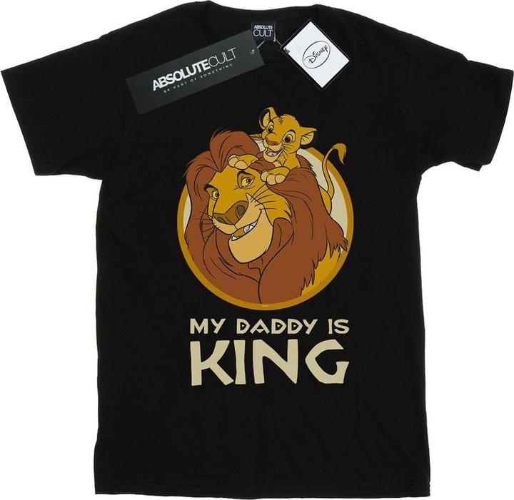 Immagine prodotto Disney The Lion King My Daddy Is King Maglietta Ampia Donna (L)