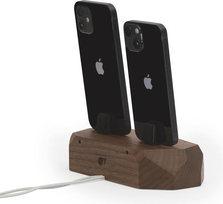 Image du produit Oakywood Dual Dock - Station d'accueil double - 1 x Lightning, 1 x USB-C