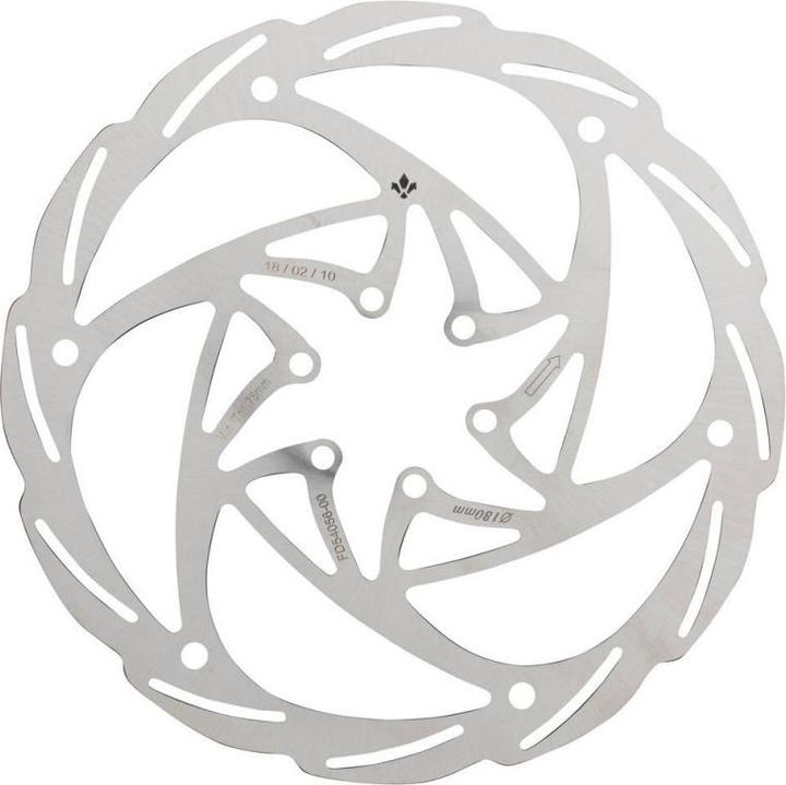 Actual product image Formula Monolitic Disc Rotor 160mm 6H w/Screws (160 mm)