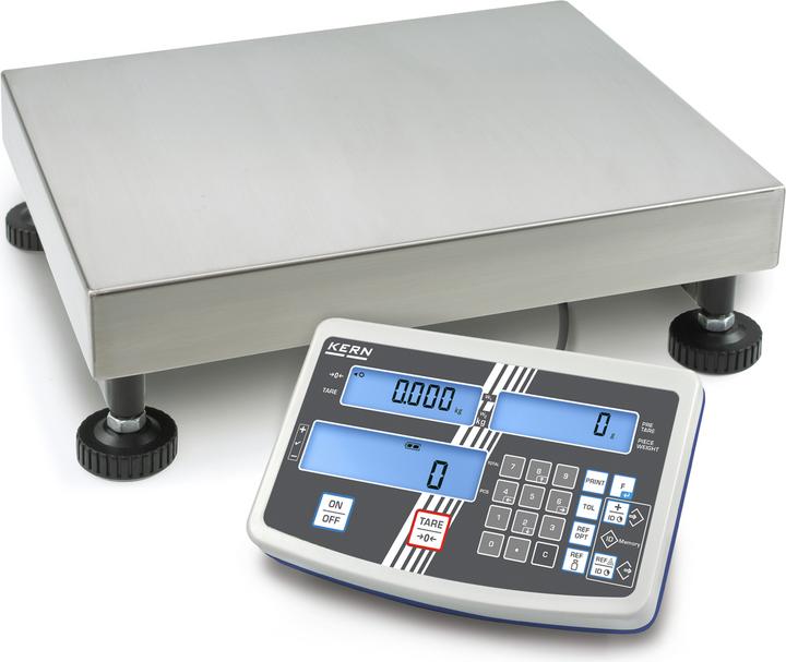 Actual product image Kern Industrial counting scales Convenient numeric keypad for easy data entry Counting resolution Points