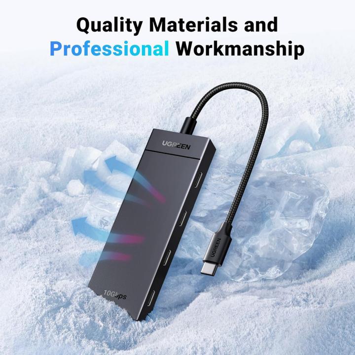 Produktbild Ugreen CM806, 4 x USB-C, 0.5m