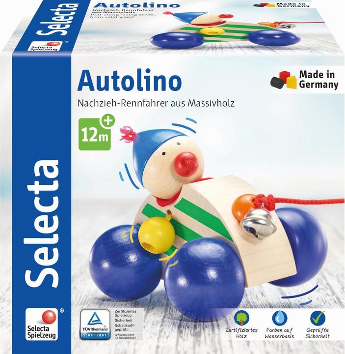 Produktbild Selecta Spielzeug Nachzieh-Auto Autolino