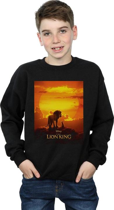 Produktbild Disney The Lion King Movie Sunset Poster Sweatshirt Jungen (140, 146)