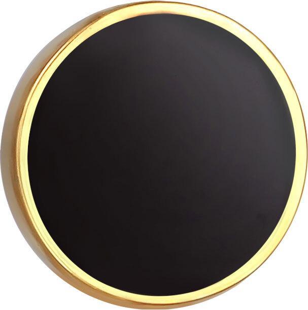 Immagine prodotto Kuzzoi Orecchini Basic Circle Geo Trend Smalto Argento 925 (Nessuna pietra preziosa, Smalto, Argento 925)