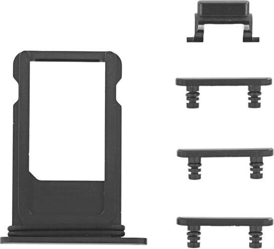 Actual product image OEM Button Set for iPhone SE (2020) black (iPhone SE (2020))
