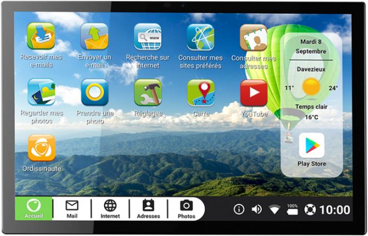 Produktbild Ordissimo ART0418 Tablet 4G 64 GB 25,6 cm (10.1" ) 4 GB Wi-Fi 5 (802.11ac) Android 10 Schwarz (4G, 10.10", 64 GB, Black)