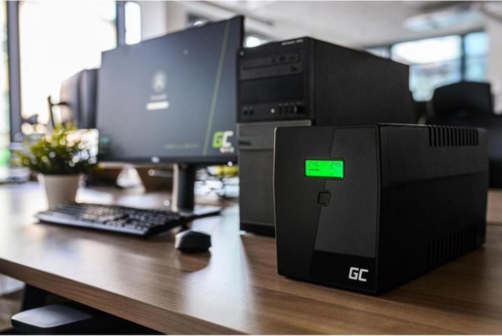 Actual product image GreenCell UPS05 (1200 VA, 2000 W, Online double converter UPS)
