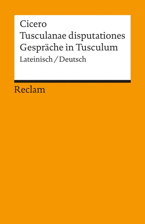Actual product image Gespräche in Tusculum (German, Cicero, Ernst Alfred Kirfel, 1997)