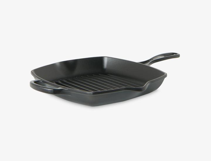 Image du produit Le Creuset Signature (26 cm, Poêle à grillades, Fonte)