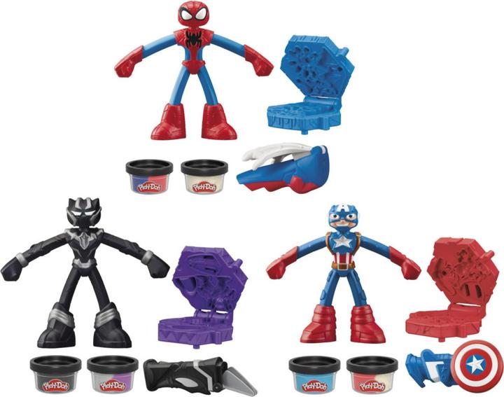 Actual product image Play-Doh Marvel Figures Assortment