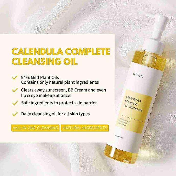 Actual product image iUNIK Calendula Complete Cleansing Oil (Oils, 200 ml)