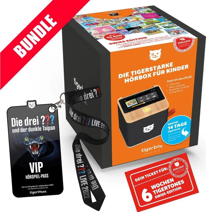 Immagine prodotto Tigermedia Tigerbox Touch Plus Swiss Edition Schwarz (Svizzero-tedesco)