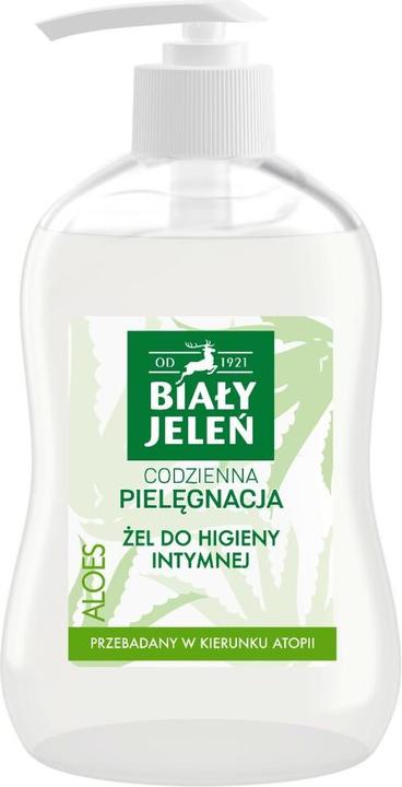 Actual product image Biay Jelen POL BIAŁY JELEŃ żel d/higieny int.aloes (500 ml, Intimate gel)