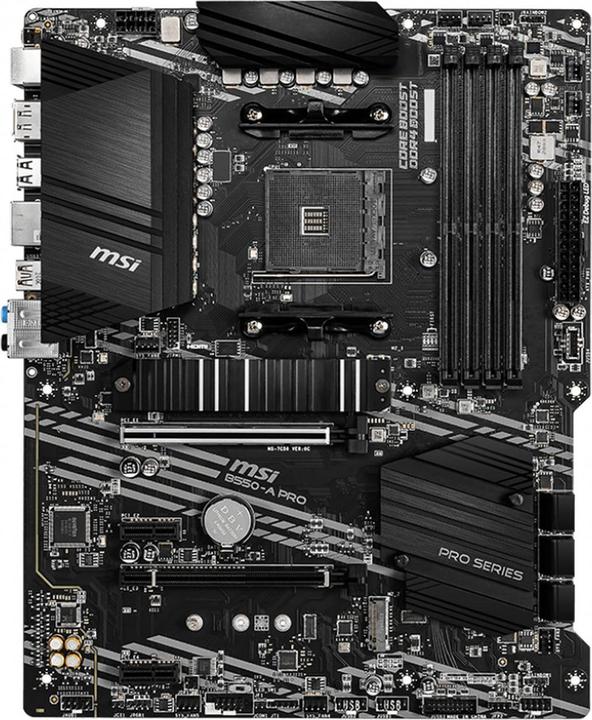 Produktbild MSI B550 A PRO (AM4, AMD B550, ATX)