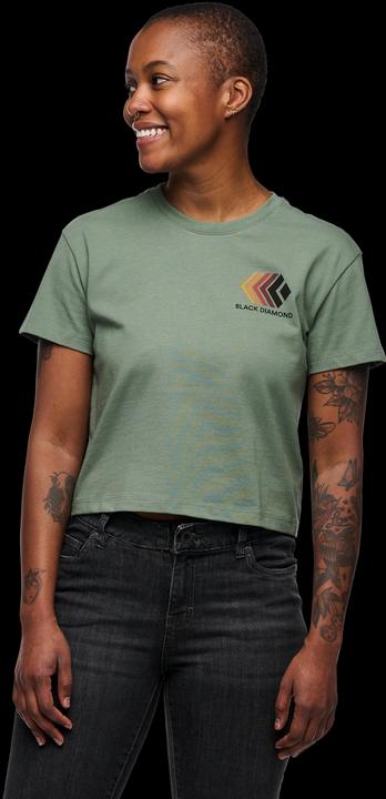 Image du produit Black Diamond W Faded Crop Ss Tee (L)
