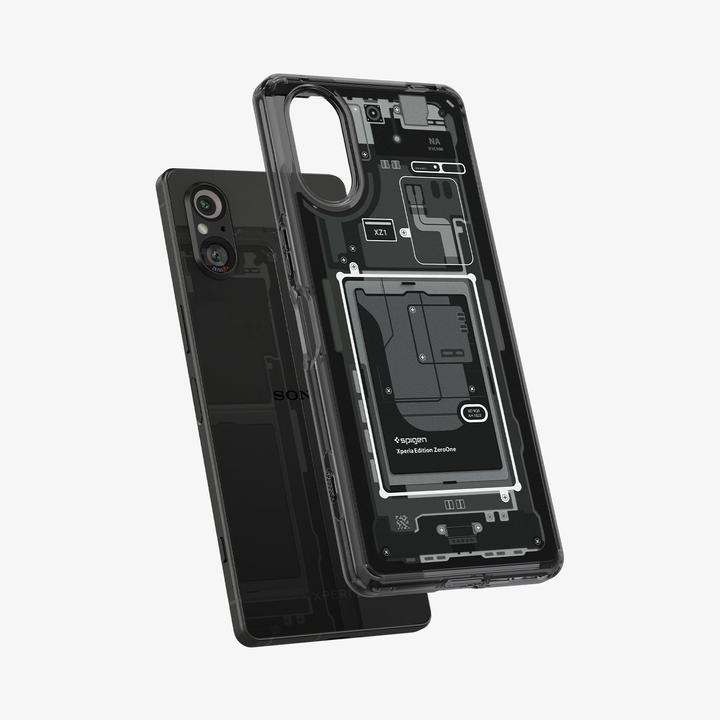 Actual product image Spigen Ultra Hybrid case for Sony Xperia 5 V - Zero One (Sony Xperia 5 V)
