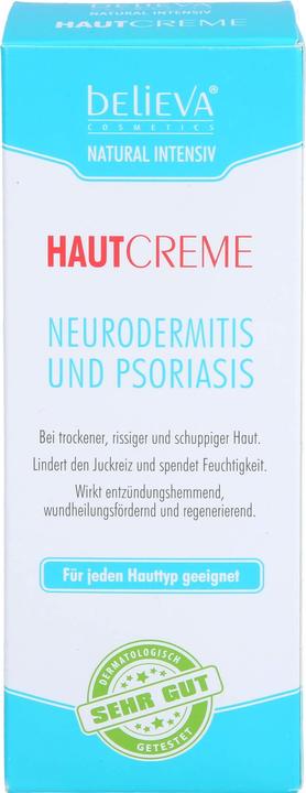 Produktbild Believa Cosmetics Believa vegane Hautcreme Neurodermitis und Psoriasis (100ml) (100 ml, 24h Creme)