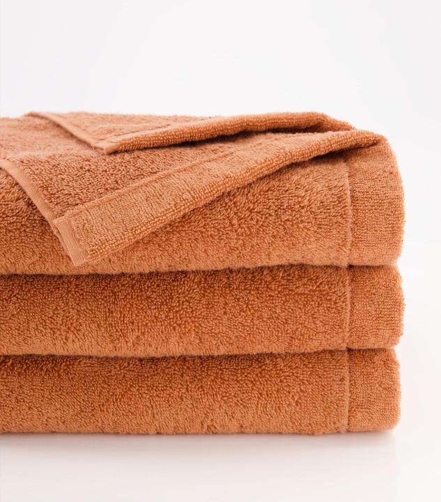 Image du produit Cawö Linge de douche Lifestyle Uni 70 x 140 cm, cuivre (70 x 140 cm)