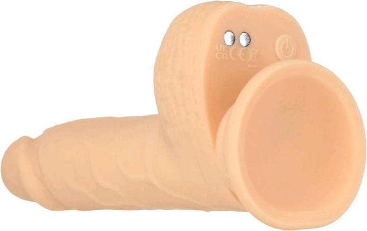 Image du produit Naked Addiction Thrusting Dong avec télécommande 16,5 cm Vanille