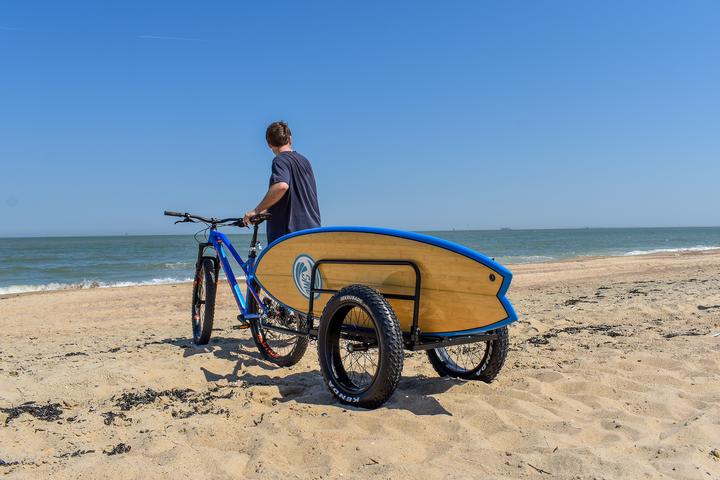 Immagine prodotto 9WS Remorque vlo spcial plage - roues fat bike