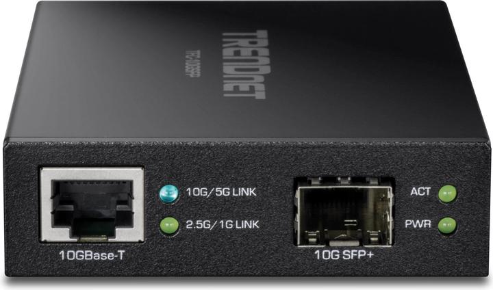 Actual product image Trendnet 10GBASE-T to SFP+ Fibre Media