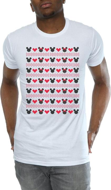 Produktbild Disney Mickey And Minnie Christmas Hearts TShirt (XL)
