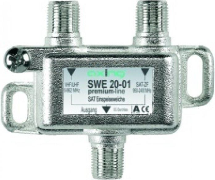 Axing Satelliten-Einspeiseweiche (Antennendose)