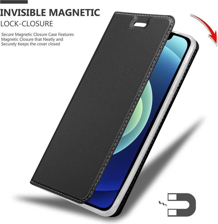Immagine prodotto Cadorabo Copertina in stile libro di classe (Apple iPhone 12 mini)