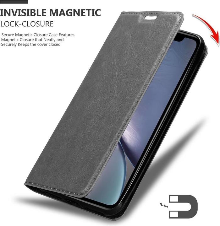 Actual product image Cadorabo Book Invis. Magnet sleeve (Apple iPhone XR)