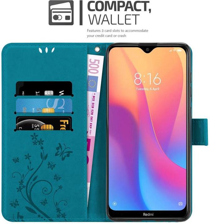 Immagine prodotto Cadorabo Copertina del libro di fiori (Xiaomi Redmi 8A)