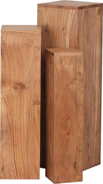 Immagine prodotto Wohnling Mumbai (24,5 x 24,5 x 85 cm, 20 x 20 x 75 cm, 15 x 15 x 65 cm)
