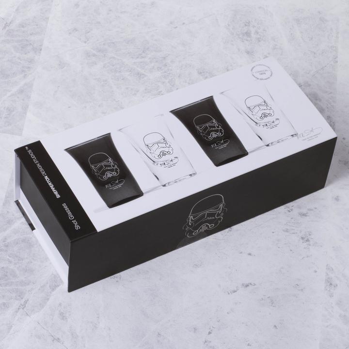 Actual product image Original Stormtrooper Shot Gläser (4er Set) (0.30 dl, 4 x, Shot glass)