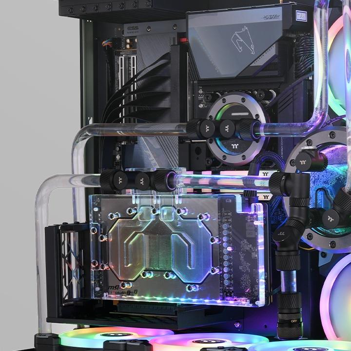 Immagine prodotto Thermaltake Pacific Hard Tube 16mm OD 12mm ID 500mm 4Pack retail (0.50 m)
