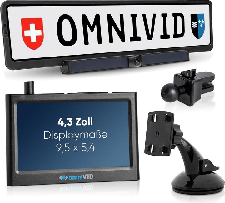 OmniVID Sistema di telecamere di retromarcia Solar 4 CH