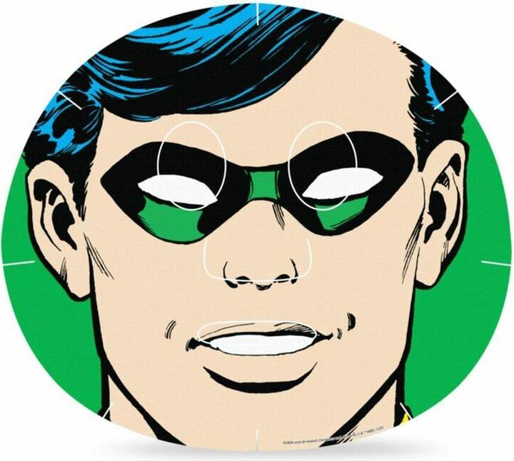 Produktbild Mad Beauty DC Superheroes Robin Gesichtsmaske Feuchtigkeitsspendende und erfrischende Sheet Mask für genährte (25 ml)