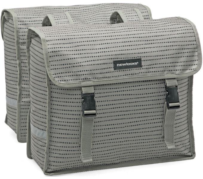 Produktbild New Looxs Fiori Nomi Grey 30L (30 l, Gepäckträgertasche)