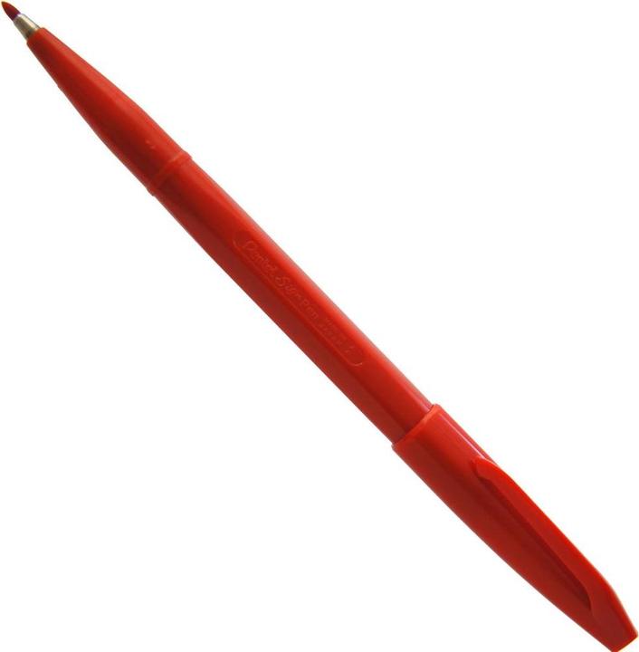 Actual product image Pentel sign pen (Red, 1 x)