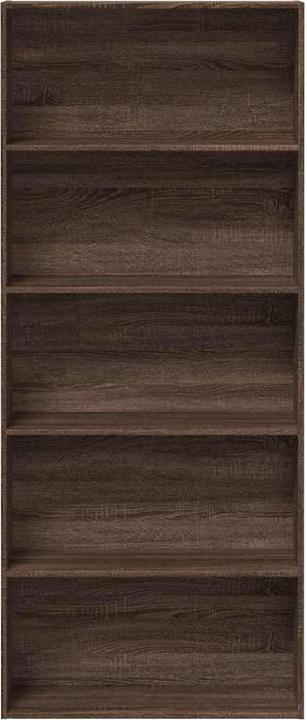 Image du produit VidaXL Bücherregal Bücherschrank Standregal Raumteiler Braun Eichen-Optik (80 x 30 x 189 cm)